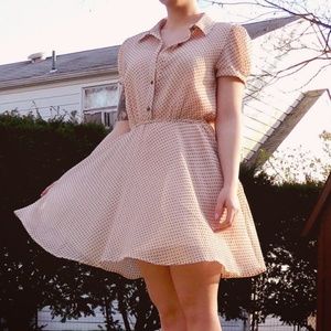 ❤️HP❤️ Forever21 Velvet dot dress
